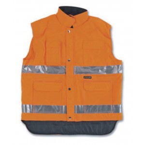 COLETE MULTIBOLSOS LARANJ FLUORES 288-VMFN 